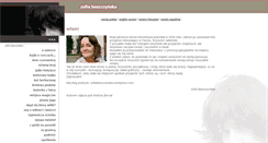 Desktop Screenshot of beszczynska.eu