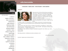 Tablet Screenshot of beszczynska.eu